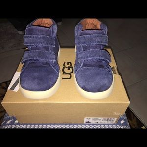 UGG Blue Suede Toddler Shoes